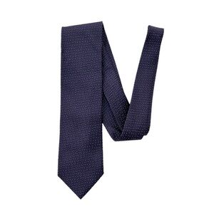 Ermenegildo Zegna Purple Patterned Silk Tie